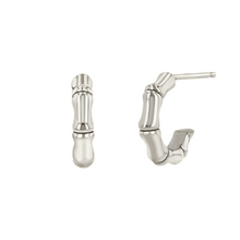 Load image into Gallery viewer, Athena Hoop Earring in Silver