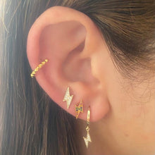 Load image into Gallery viewer, Celine Huggie in Silver