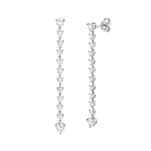 Load image into Gallery viewer, Candice Stud Earring in Silver