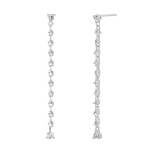 Load image into Gallery viewer, Candice Stud Earring in Silver
