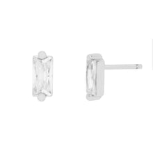 Load image into Gallery viewer, Carly Stud Earring in Silver