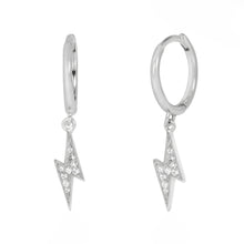 Load image into Gallery viewer, Celine Huggie in Silver