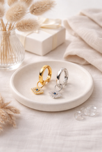 Load image into Gallery viewer, Eliana Huggie in Silver