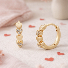 Load image into Gallery viewer, Kaci Huggie in Silver