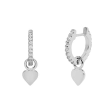 Load image into Gallery viewer, Daisy Huggie in Silver