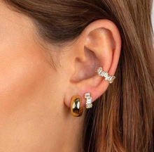 Load image into Gallery viewer, Emily Huggie in Silver