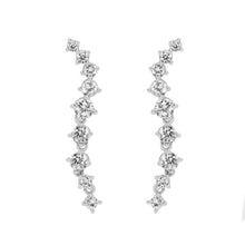 Load image into Gallery viewer, Eloise Stud Earring in Silver