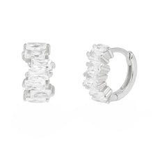 Load image into Gallery viewer, Emily Huggie in Silver