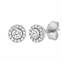 Load image into Gallery viewer, Estelle Stud Earring in Silver