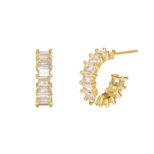 Load image into Gallery viewer, Etta Hoop Earring in Gold
