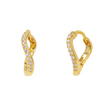 Load image into Gallery viewer, Fallon Huggie in Gold