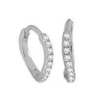 Load image into Gallery viewer, Fallon Huggie in Silver