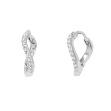 Load image into Gallery viewer, Fallon Huggie in Silver