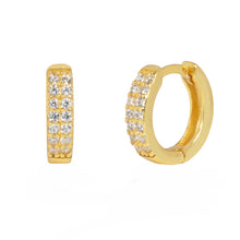 Load image into Gallery viewer, Frankie Huggie Earring in Gold