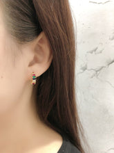 Load image into Gallery viewer, Freya Hoop Earring in Silver