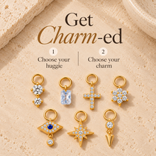 Load image into Gallery viewer, Spike Charm in Gold