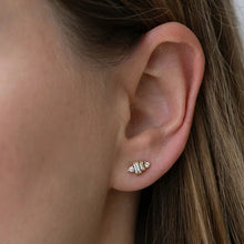 Load image into Gallery viewer, Hannah Stud Earring in Silver