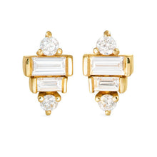 Load image into Gallery viewer, Hannah Stud Earring in Gold