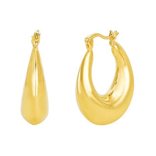 Load image into Gallery viewer, Tabitha Hoop Earrings in Gold