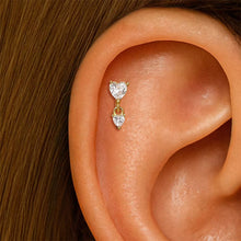 Load image into Gallery viewer, Gigi Stud Earring in Silver