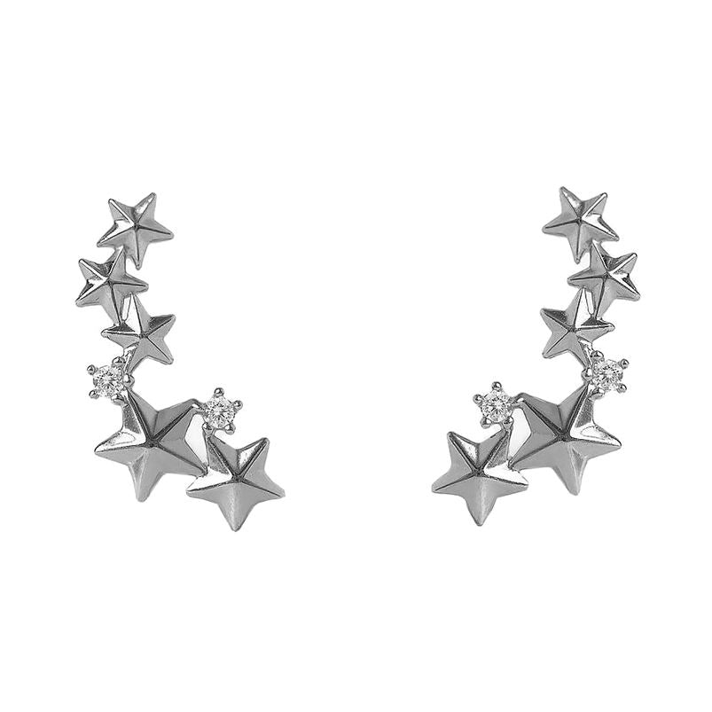 Irene Stud Earring in Silver