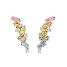 Load image into Gallery viewer, Isla Stud Earring in Silver