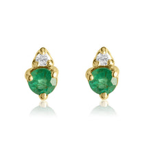 Load image into Gallery viewer, Jamie Stud Earring in Gold