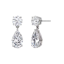 Load image into Gallery viewer, Juliana Stud Earring in Silver