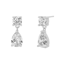 Load image into Gallery viewer, Juliana Stud Earring in Silver