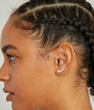 Load image into Gallery viewer, Kayleigh Stud Earring in Silver