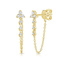 Load image into Gallery viewer, Kelsey Stud Earring in Gold