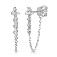 Load image into Gallery viewer, Kelsey Stud Earring in Silver