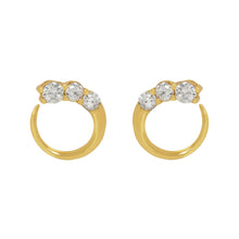 Load image into Gallery viewer, Kylie Hoop Earring in Gold