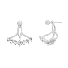 Load image into Gallery viewer, Lorena Ear Jacket in Silver