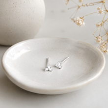 Load image into Gallery viewer, Ivy Stud Earring in Silver