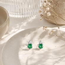 Load image into Gallery viewer, Jamie Stud Earring in Silver