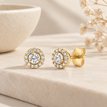 Load image into Gallery viewer, Estelle Stud Earring in Gold