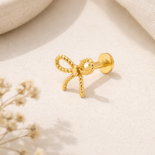 Load image into Gallery viewer, Vanessa Flat Back Stud Earring in Silver