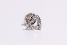 Load image into Gallery viewer, Victoria Stud Earring in Silver