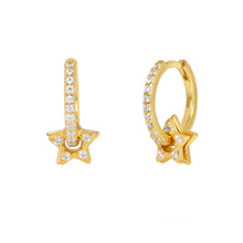 Load image into Gallery viewer, Madison Huggie in Gold