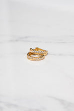 Load image into Gallery viewer, Zeina Huggie in Gold