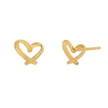Load image into Gallery viewer, Presley Stud Earring in Gold