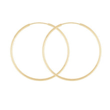 Load image into Gallery viewer, Tiffany Hoop Earrings in Gold
