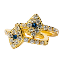 Load image into Gallery viewer, Aria Huggie in Gold