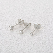 Load image into Gallery viewer, Tori Stud Earring in Silver