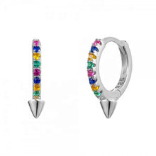 Load image into Gallery viewer, India Huggie in Silver