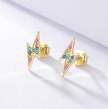 Load image into Gallery viewer, Lottie Stud Earring in Gold