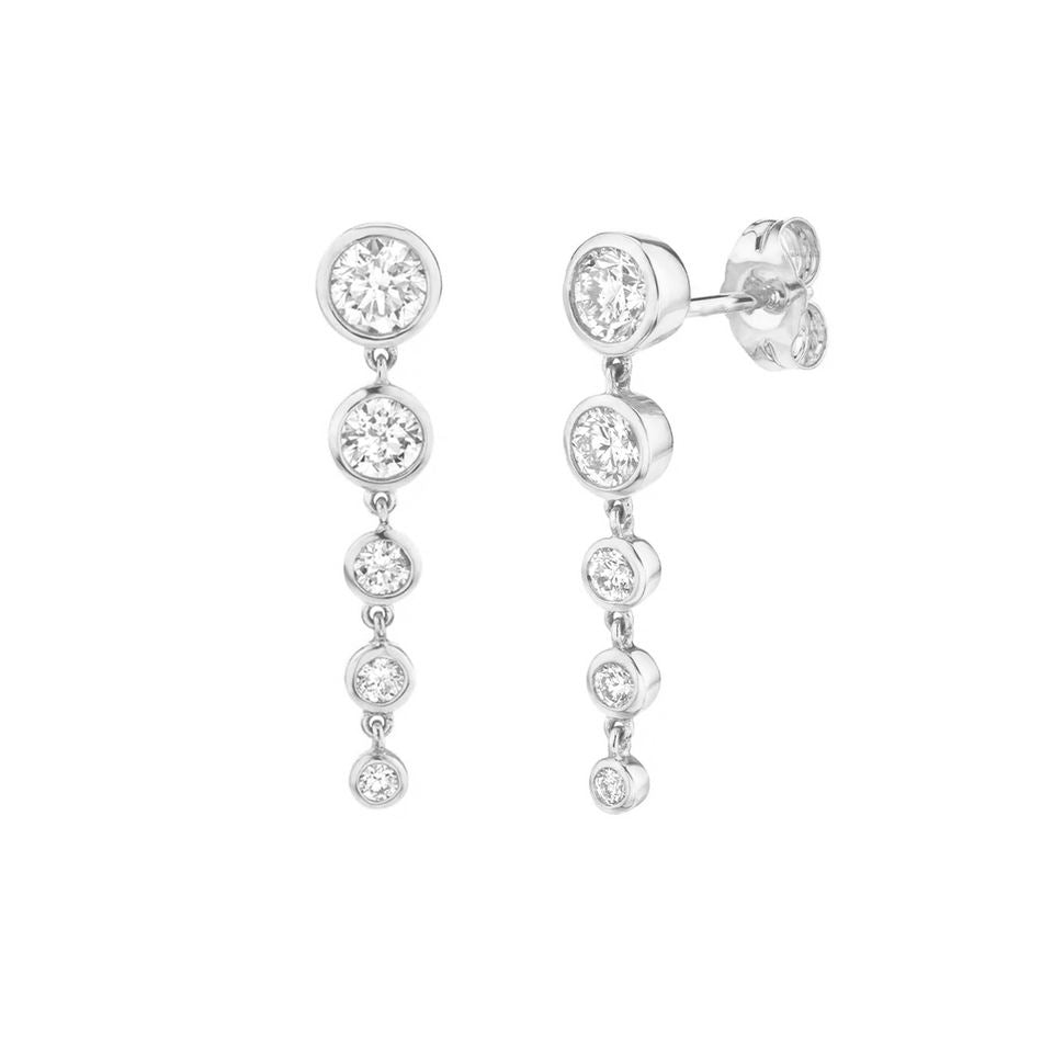 Aimee Stud Earring in Silver