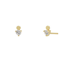 Load image into Gallery viewer, Betsie Stud Earring in Gold
