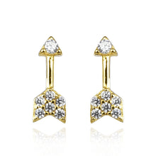 Load image into Gallery viewer, Blake Stud Earring in Gold